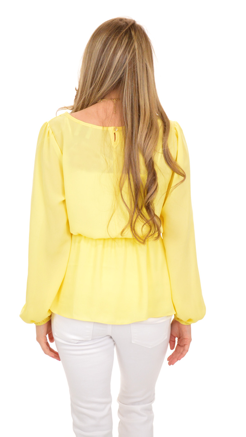 Take Office Top, Pastel Yellow