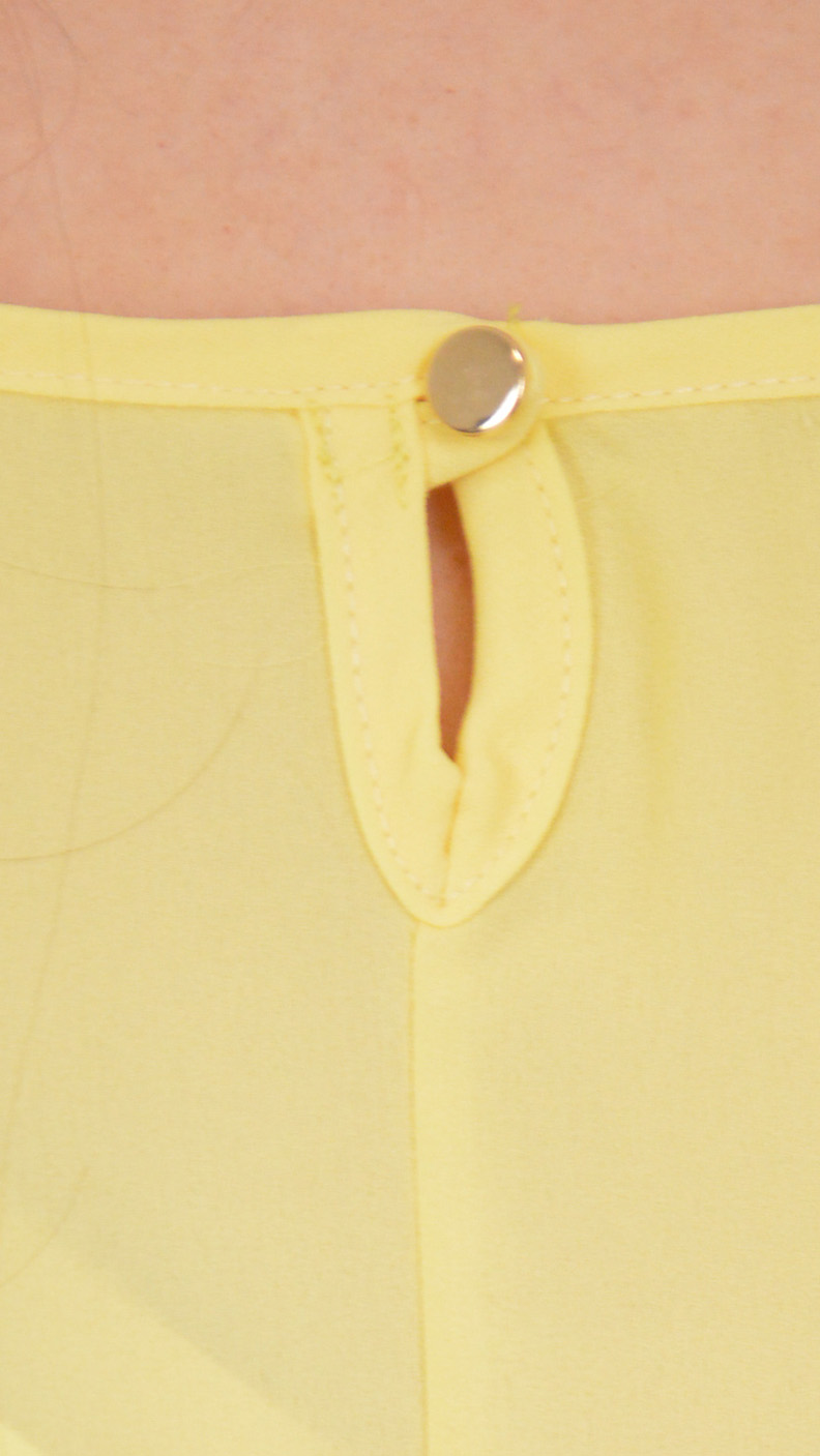 Take Office Top, Pastel Yellow