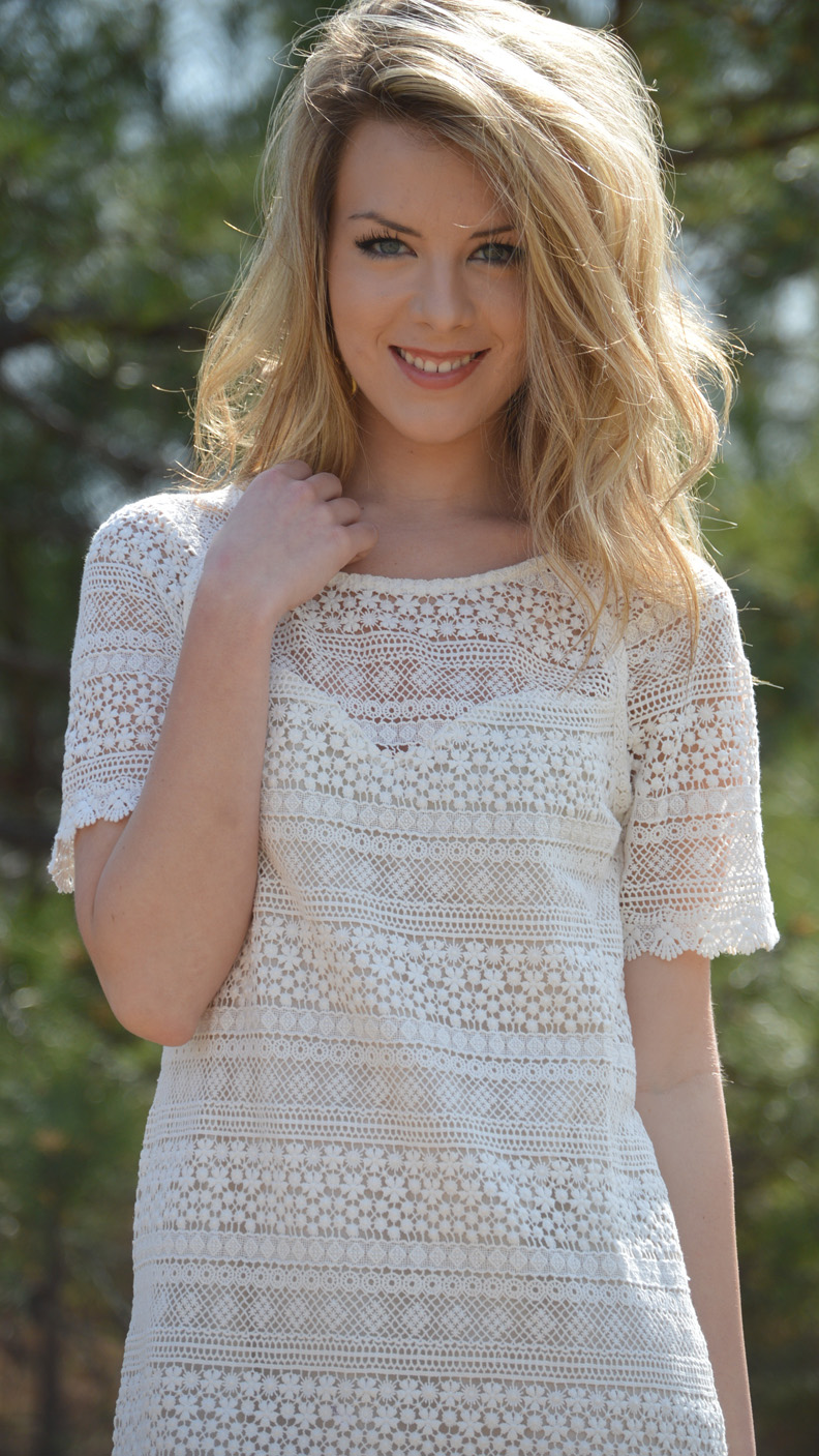 Crochet and Cream Dress