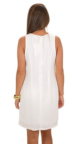 White Snake Dress