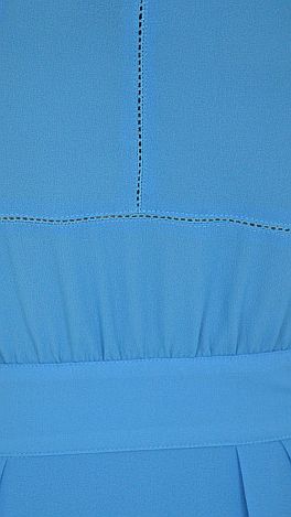 Head Turner Dress, Blue