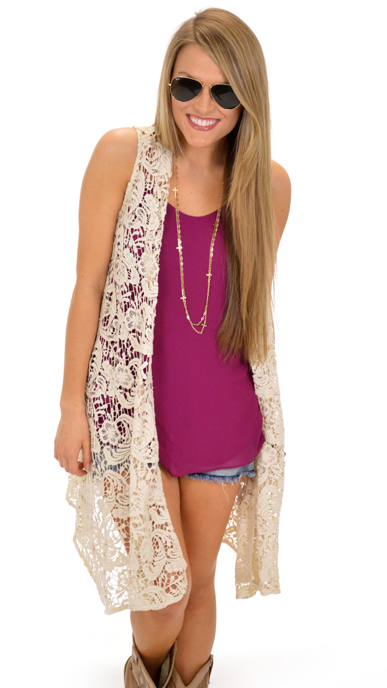 Amazing Lace Vest