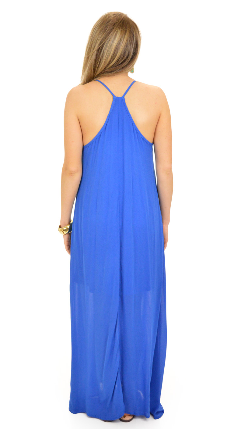 Neck and Neck Maxi, Blue