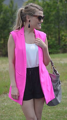 Neon Pink Vest