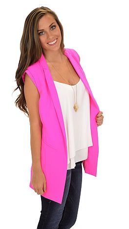 Neon Pink Vest