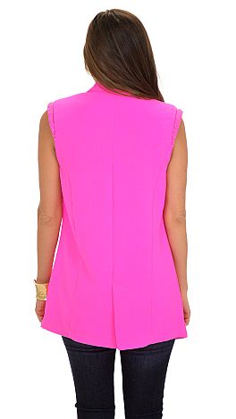 Neon Pink Vest