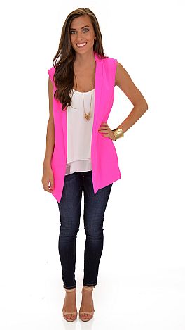 Neon Pink Vest