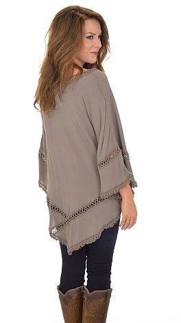 Olive Branch Poncho