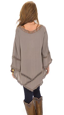 Olive Branch Poncho