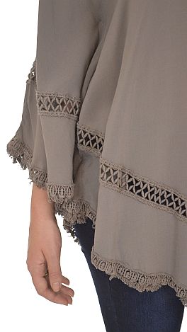 Olive Branch Poncho