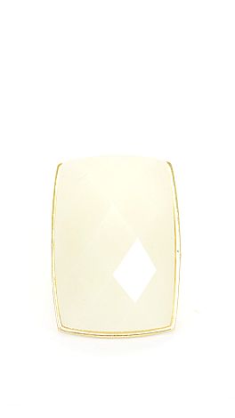 White Rectangular Ring