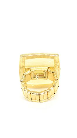 White Rectangular Ring