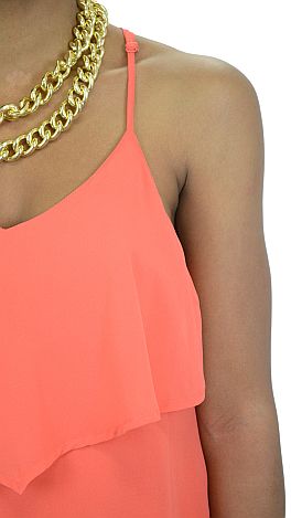 Everyday Ease Dress, Coral