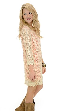 Lisa Dress, Cream