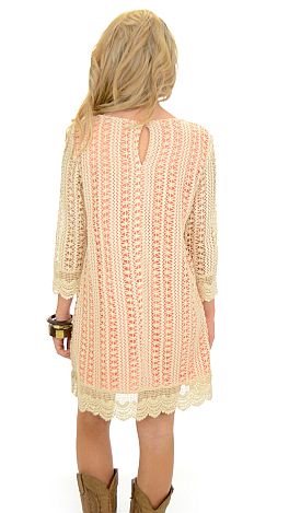 Lisa Dress, Cream