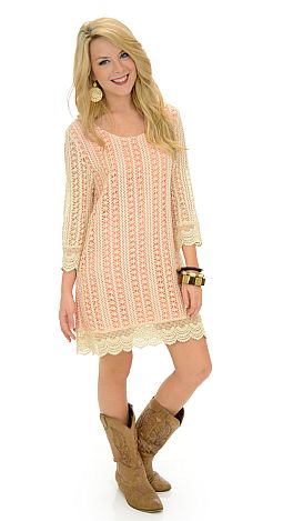 Lisa Dress, Cream