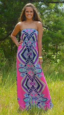 It Factor Maxi, Fuchsia
