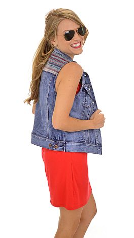 Blue Jean Baby Vest