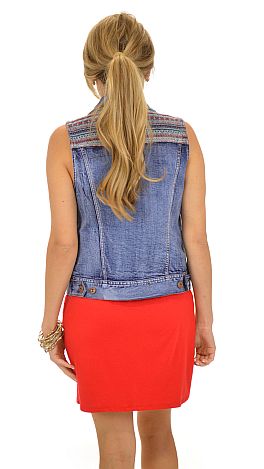 Blue Jean Baby Vest