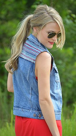 Blue Jean Baby Vest