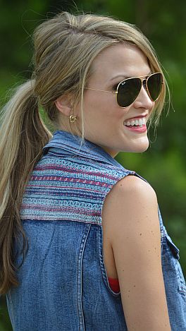 Blue Jean Baby Vest