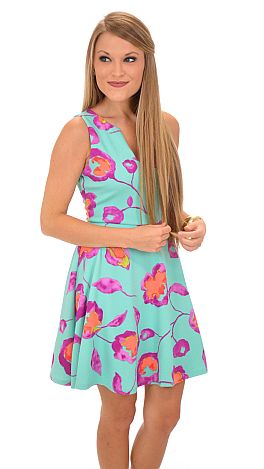 Flower Flare Dress