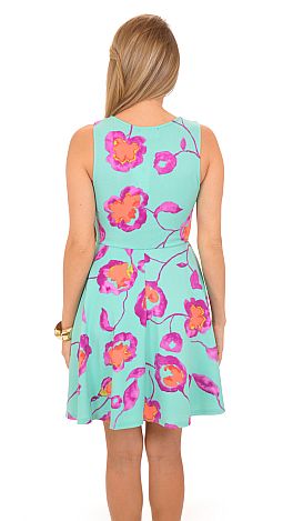 Flower Flare Dress