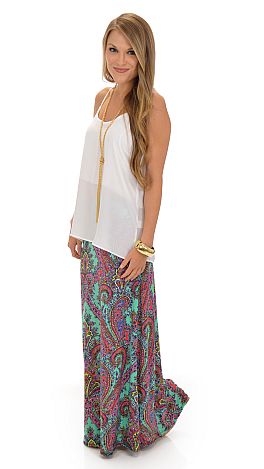 Summertime Madness Tank, White
