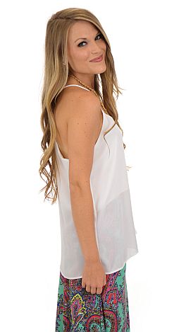 Summertime Madness Tank, White