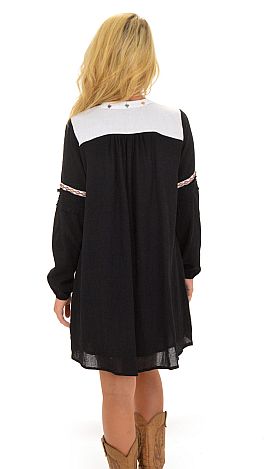 Harvest Moon Dress, Black