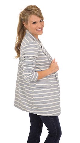 Nantucket Blazer, Grey