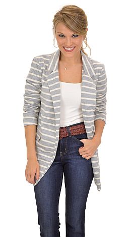Nantucket Blazer, Grey