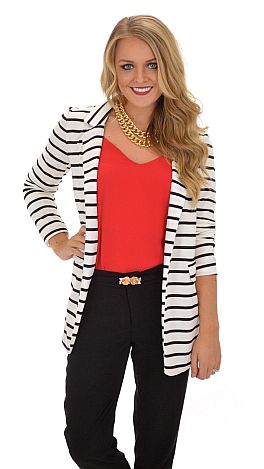 Nantucket Blazer, Black