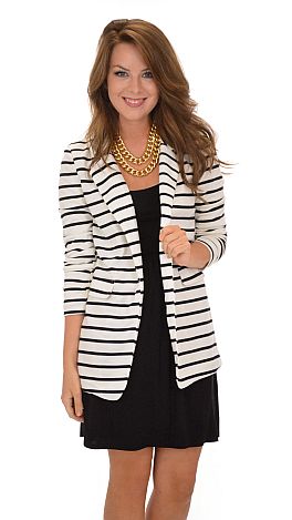 Nantucket Blazer, Black