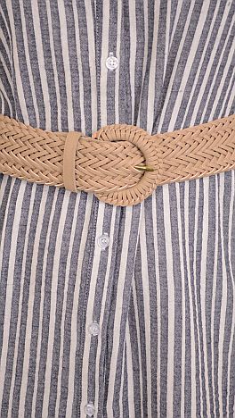 Best Woven Belt, Taupe