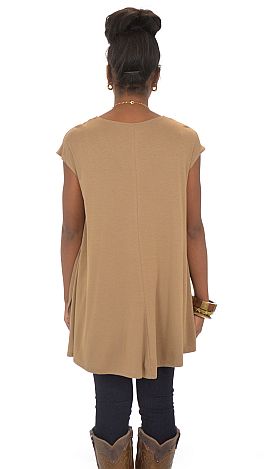 Necessary Knit Tunic, Taupe