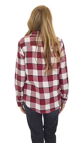 The Plaid Fad Top