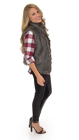 The Plaid Fad Top