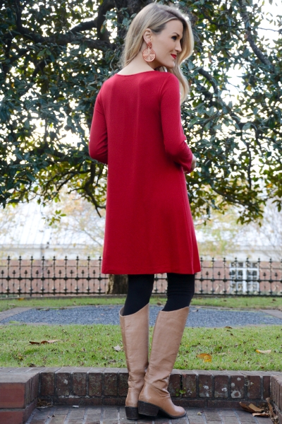 Best Basic Tunic, Red
