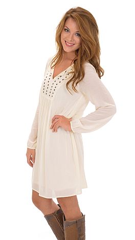 Life Saver Dress, Ivory