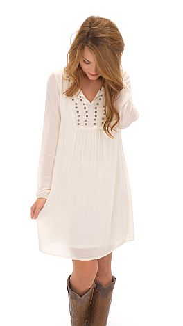 Life Saver Dress, Ivory