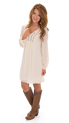 Life Saver Dress, Ivory