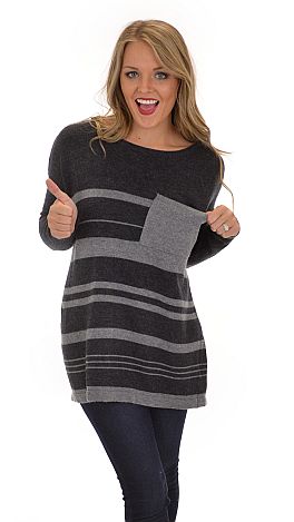 Charcoal in One Sweater