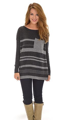 Charcoal in One Sweater