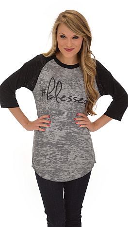 Blessed Baseball Tee