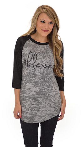 Blessed Baseball Tee