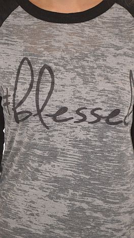 Blessed Baseball Tee