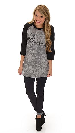 Blessed Baseball Tee