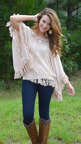 Sheryl Crochet Top