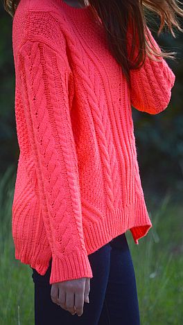 KARLIE Neon Sweater